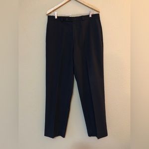 Calvin Klein Black w/ Pinstripe Dress Pants. Size- 34×30